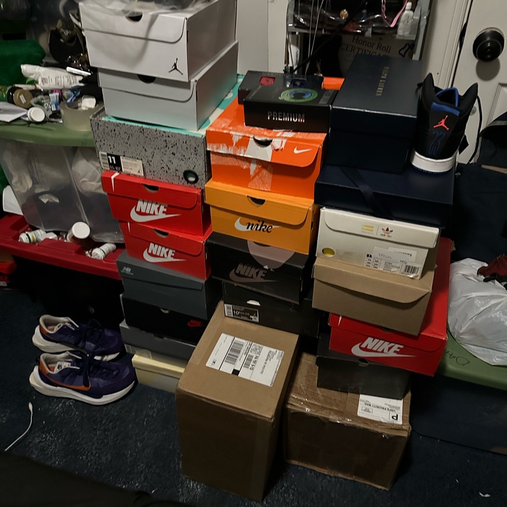 Nike and Jordan Shoe Box Collection